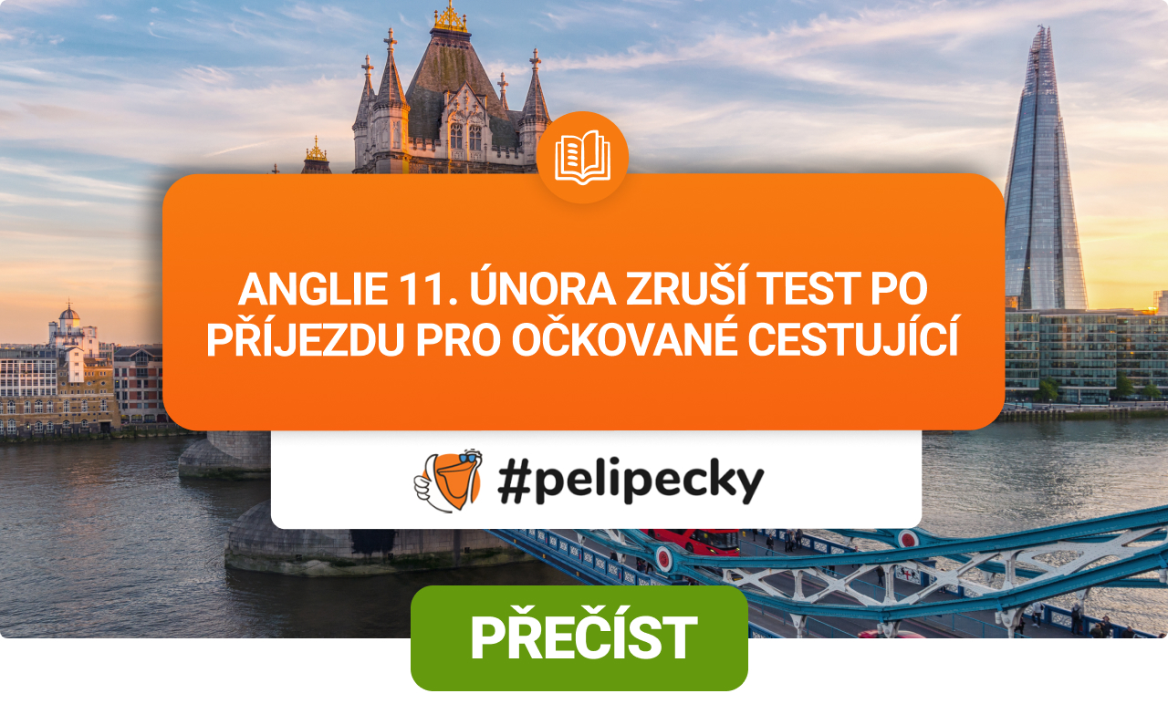 Anglie zruší test po příletu pro očkovaná