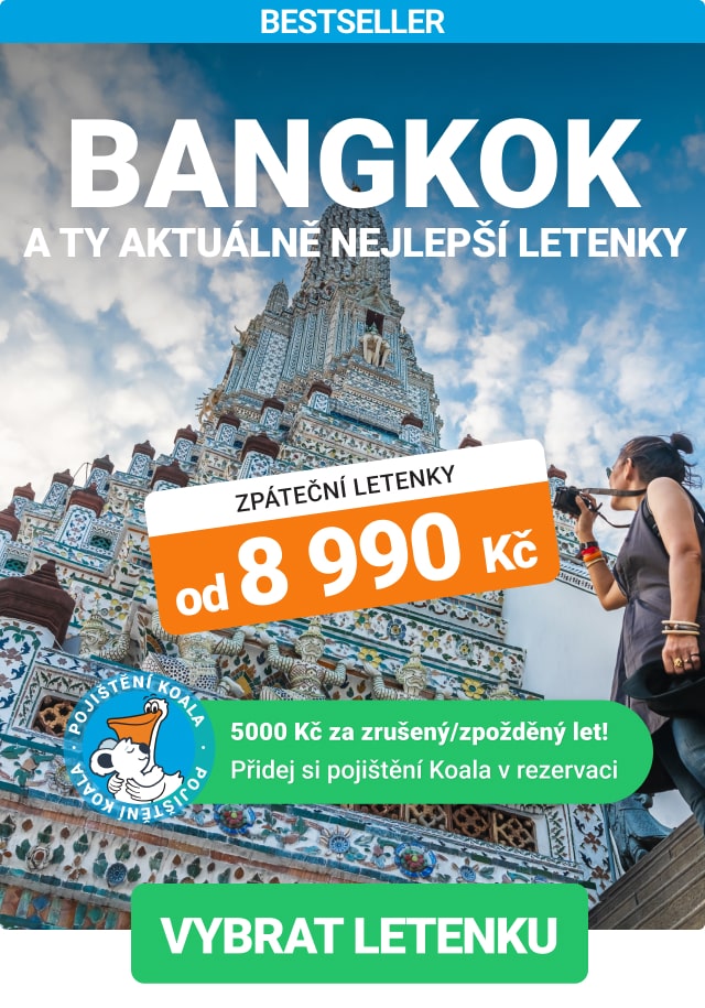 Akční letenky do Bangkoku