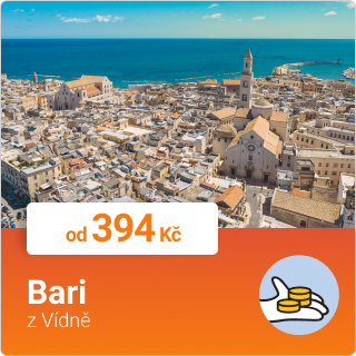 Akční letenky do Bari