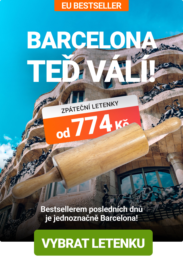 Akční letenky do Barcelony