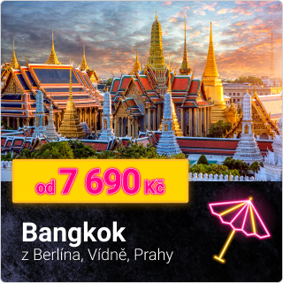 Akční letenky do Bangkoku