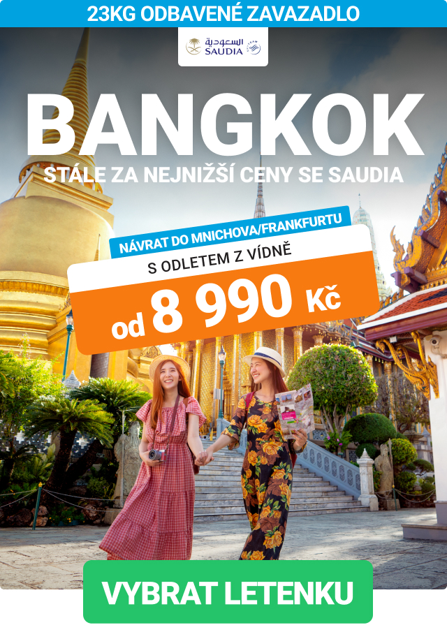 Akční letenky do Bangkoku