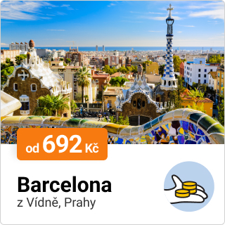Akční letenky do Barcelony