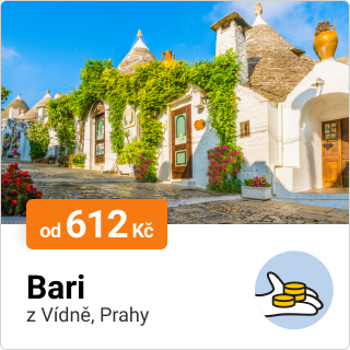 Akční letenky do Bari