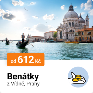 Akční letenky do Benátek
