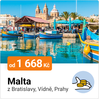 Akční letenky na Maltu