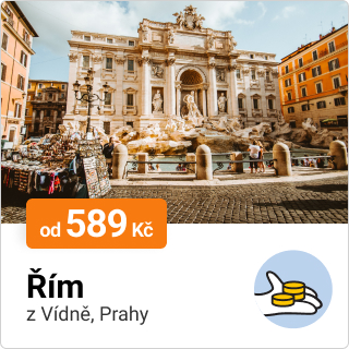 Akční letenky do Říma