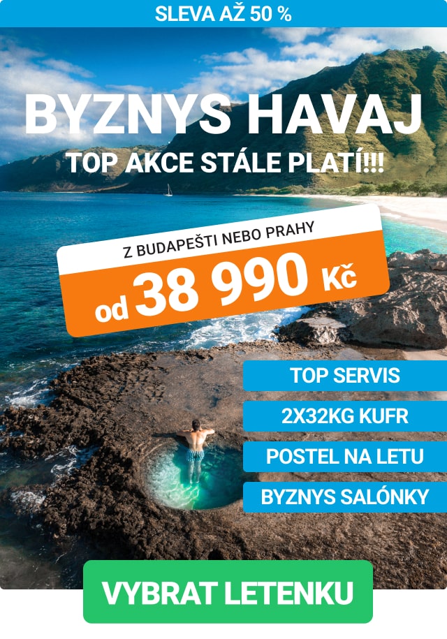 Havaj v byznys třídě