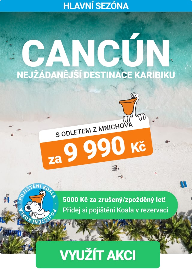 Akční Cancún z Mnichova