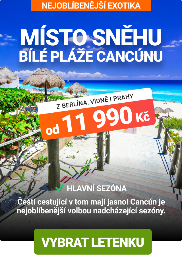 Akční letenky na Cancún