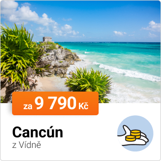 Akční letenky do Cancúnu
