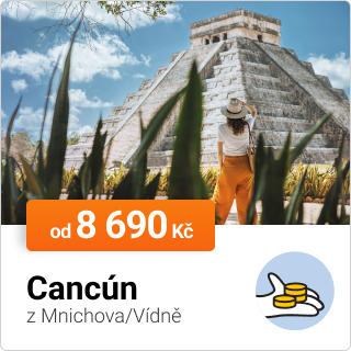 Akční letenky do Cancúnu