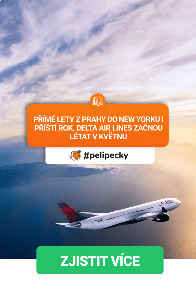 Delta Air Lines bude létat z Prahy i příští rok