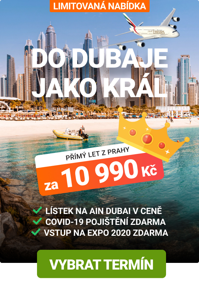 Akční letenky do Dubaje s Emirates