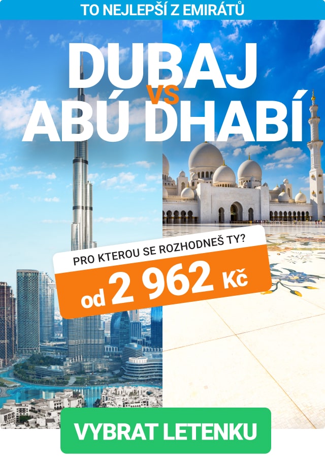 Akční letenky do Emirátů