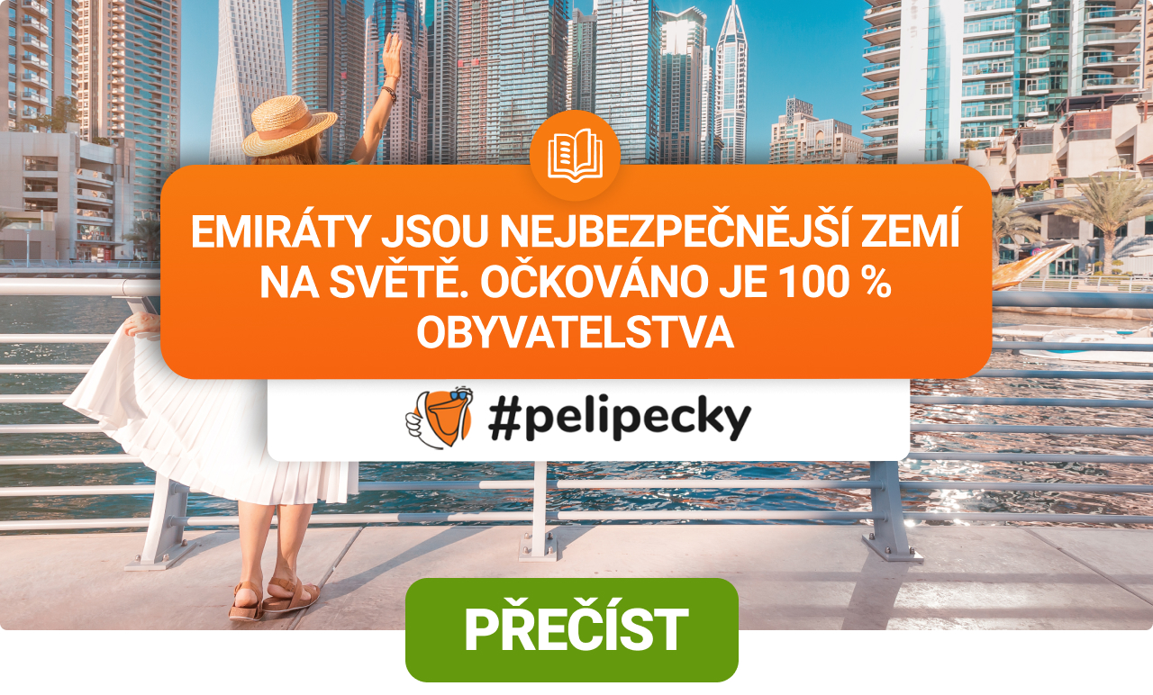 Spojené arabské emiráty jsou nejbezpečnější zemí na světě. Očkováno je 100 % obyvatelstva