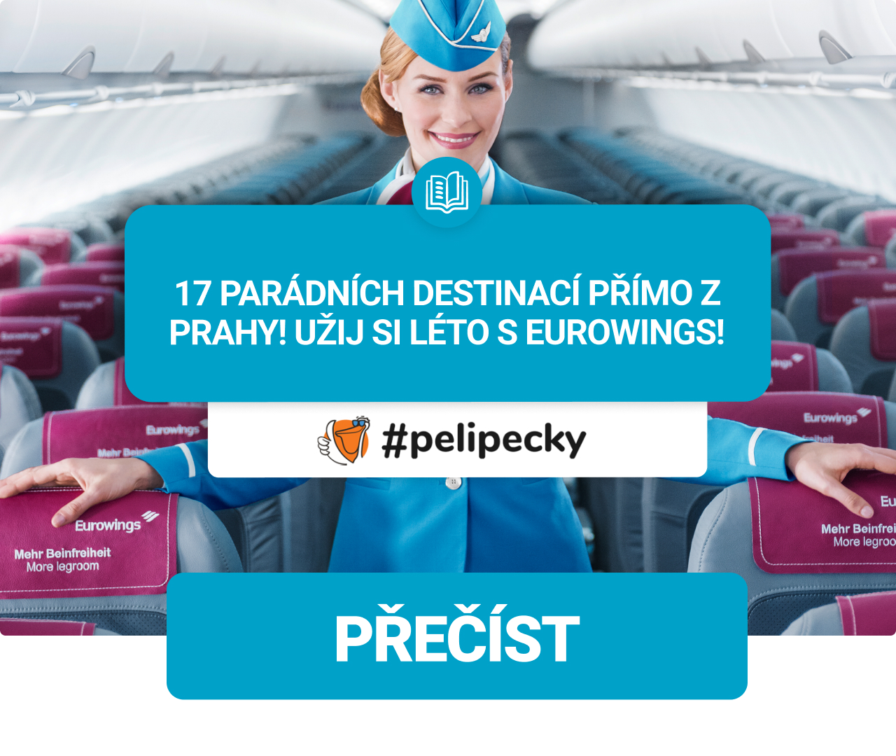 17 přímých linek s Eurowings z Prahy