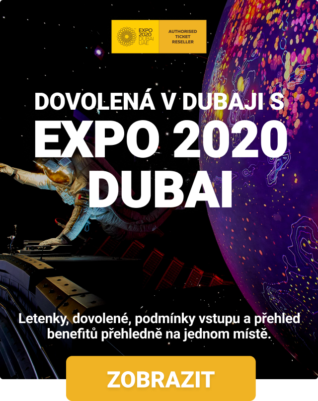 Dovolená v Dubaji s Expo 2020 Dubai