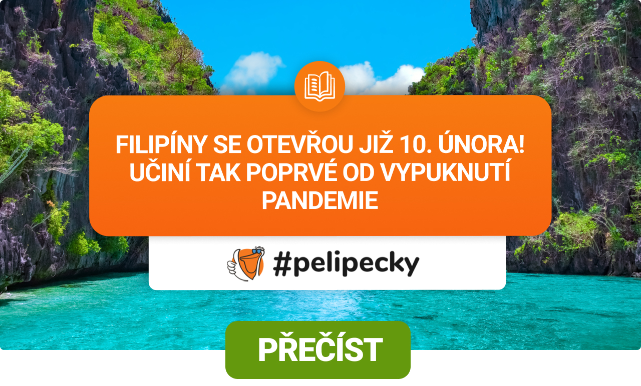 Filipíny se otevírají očkovaným cestujícím