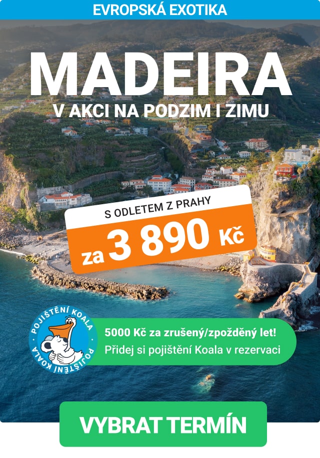 Akční letenky na Madeiru