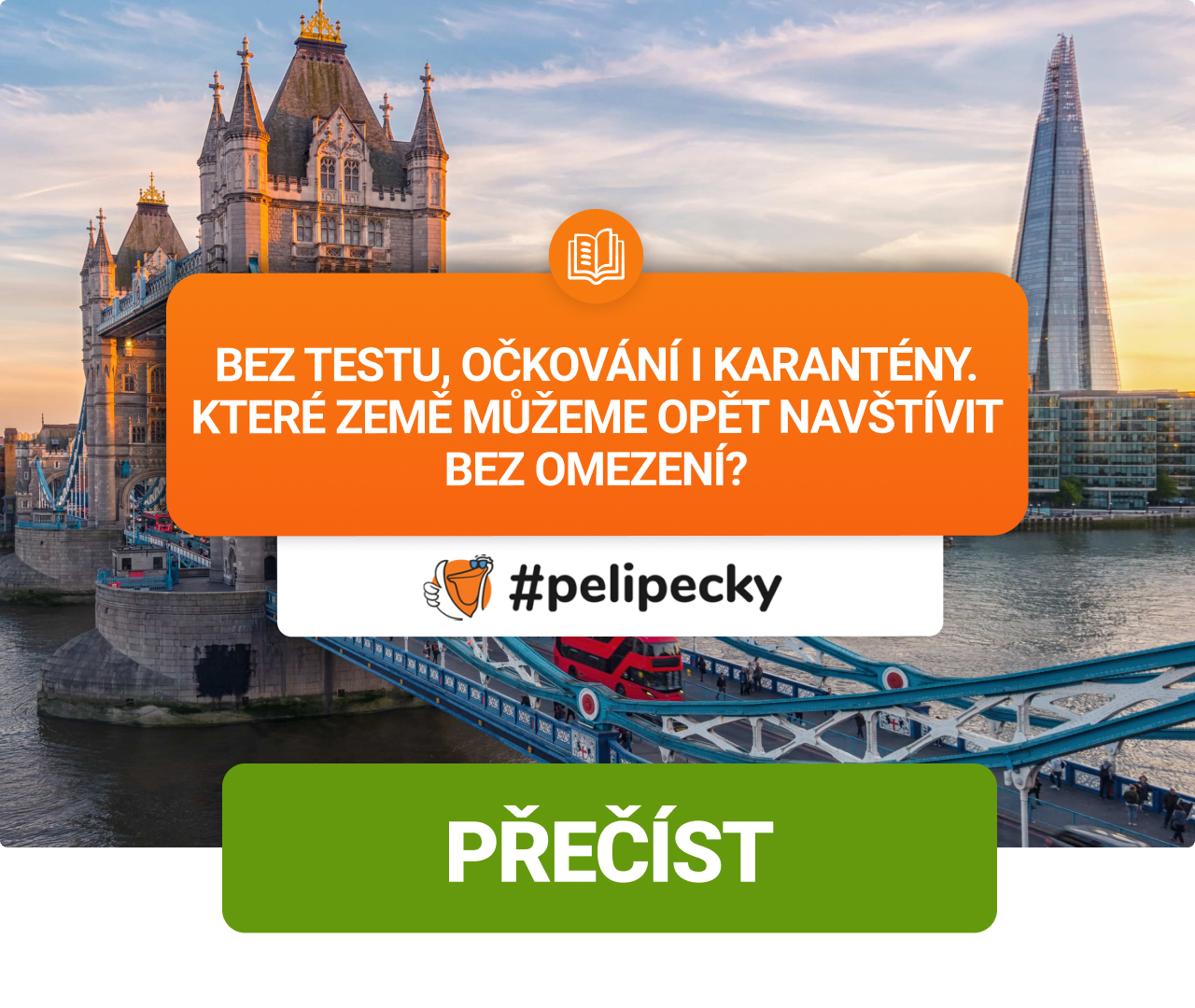 Země, které lze navštívit bez omezení