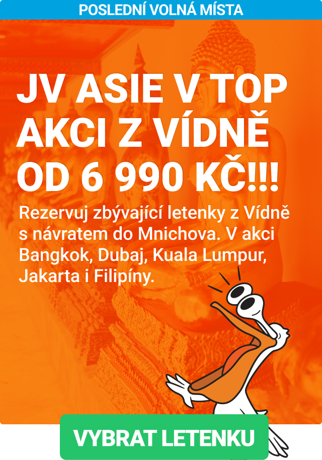 Letenky do JV Asie se Saudia Airlines v top akci