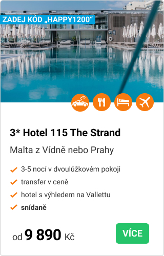 Akční pobyt na Maltě