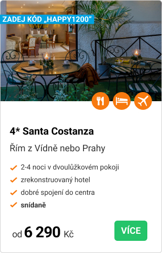Akční pobyt v Římě