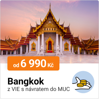 Akční letenky do Bangkoku
