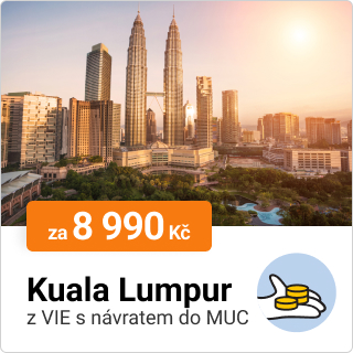 Akční letenky do Kuala Lumpur