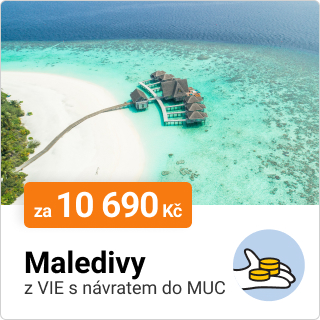 Akční letenky na Maledivy