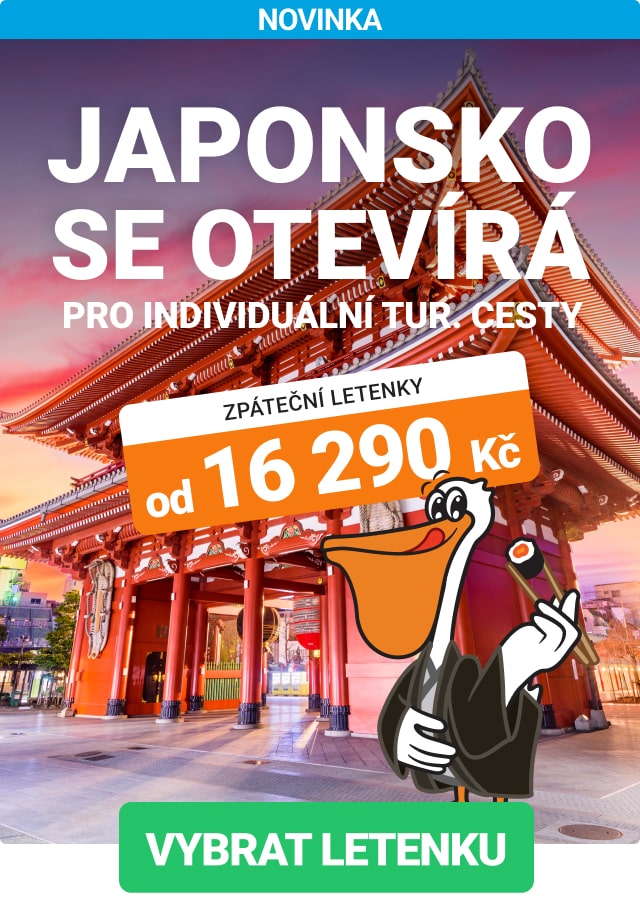 Japonsko se otevírá masovému turismu