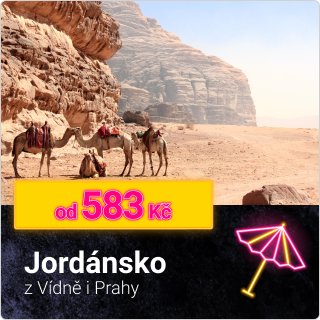 Akční letenky do Jordánska
