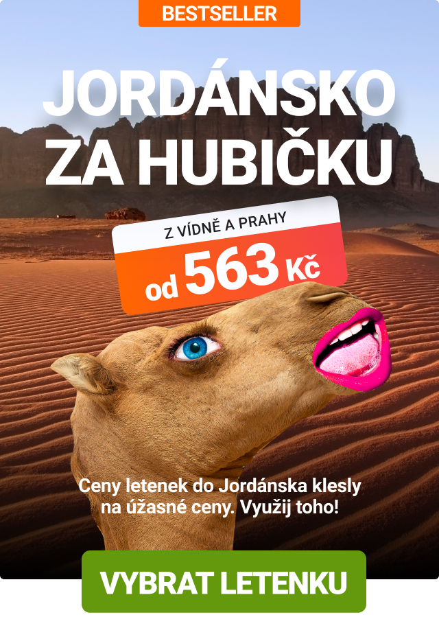 Akční letenky do Jordánska