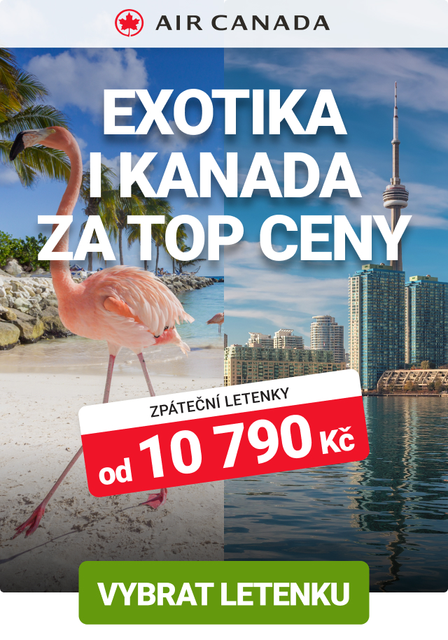 Akční letenky s Air Canada