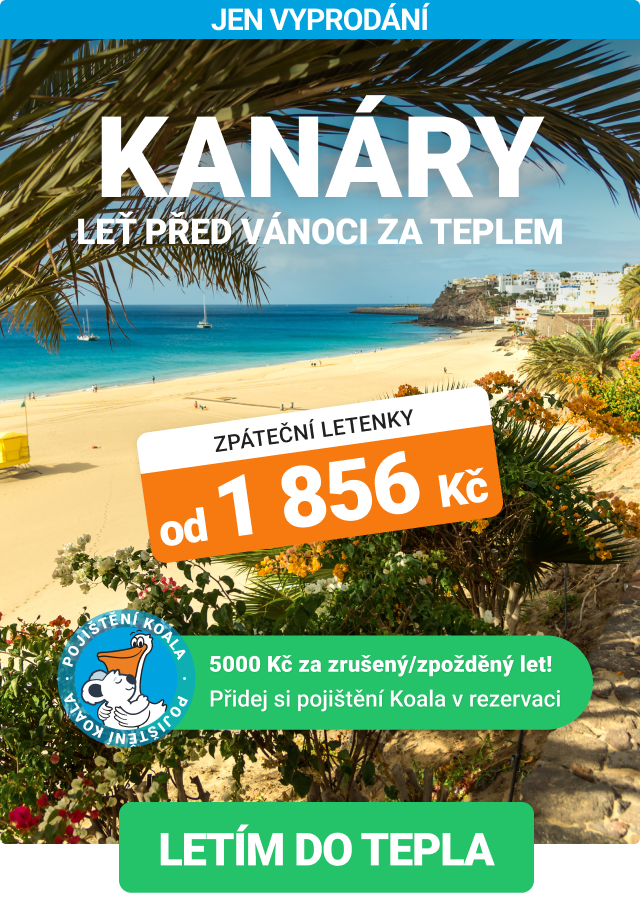 Akční letenky na Kanárské ostrovy