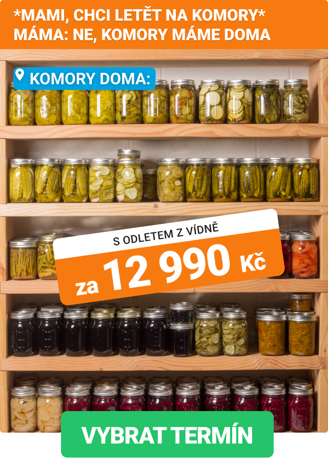 Komory z Vídně za 12 990 Kč