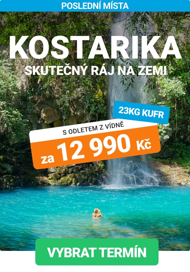 Akční letenky do Kostariky