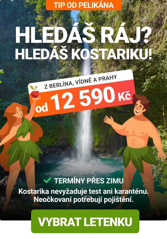 Letenky do Kostariky