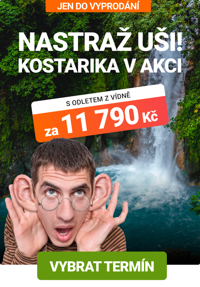 Akční letenky do Kostariky