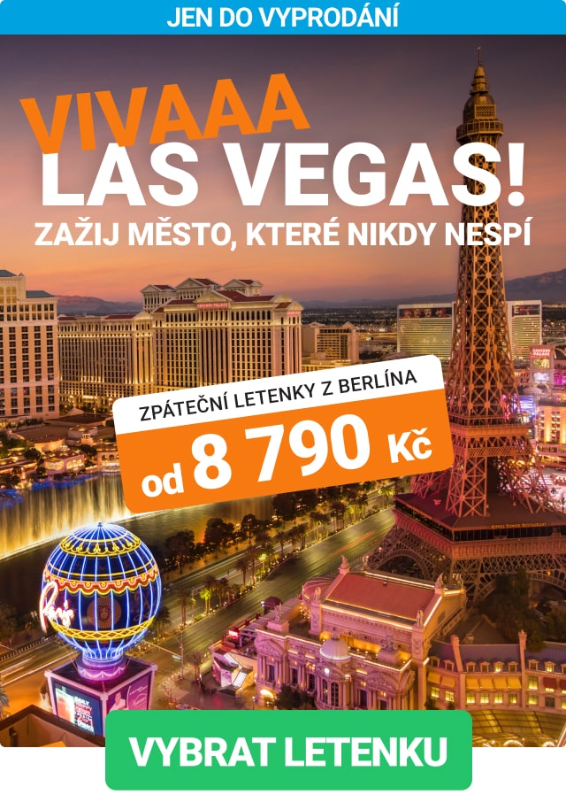 Akční letenky do Las Vegas