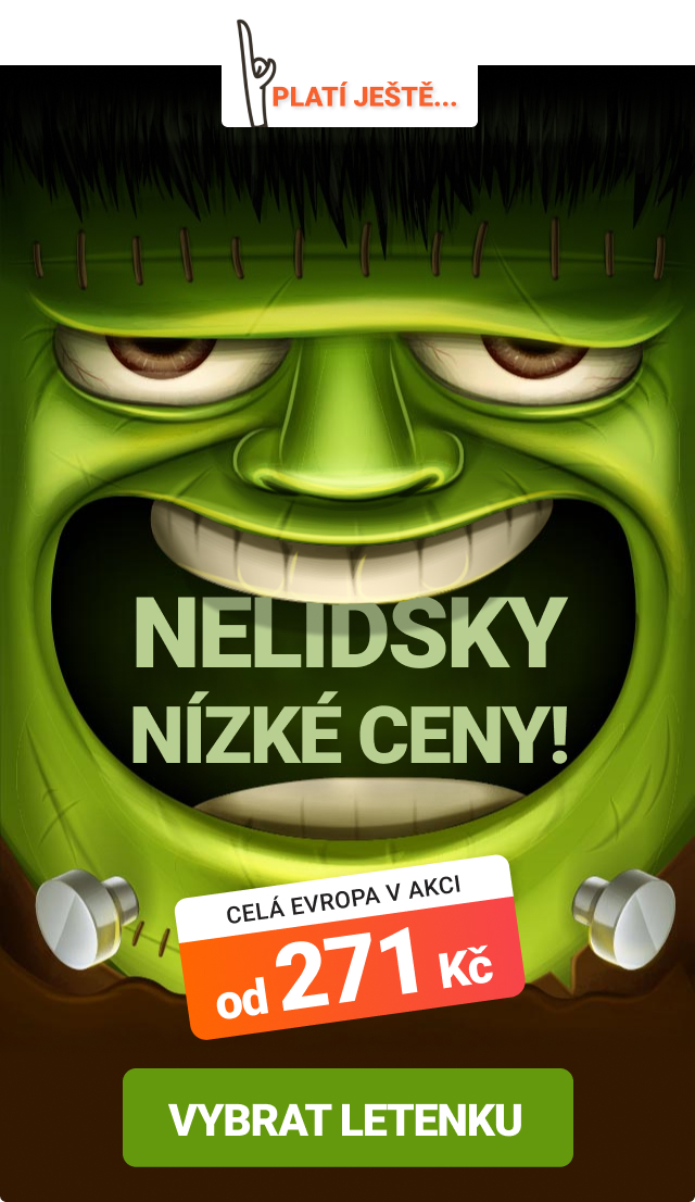 Letenky za strašidelně nízké ceny!