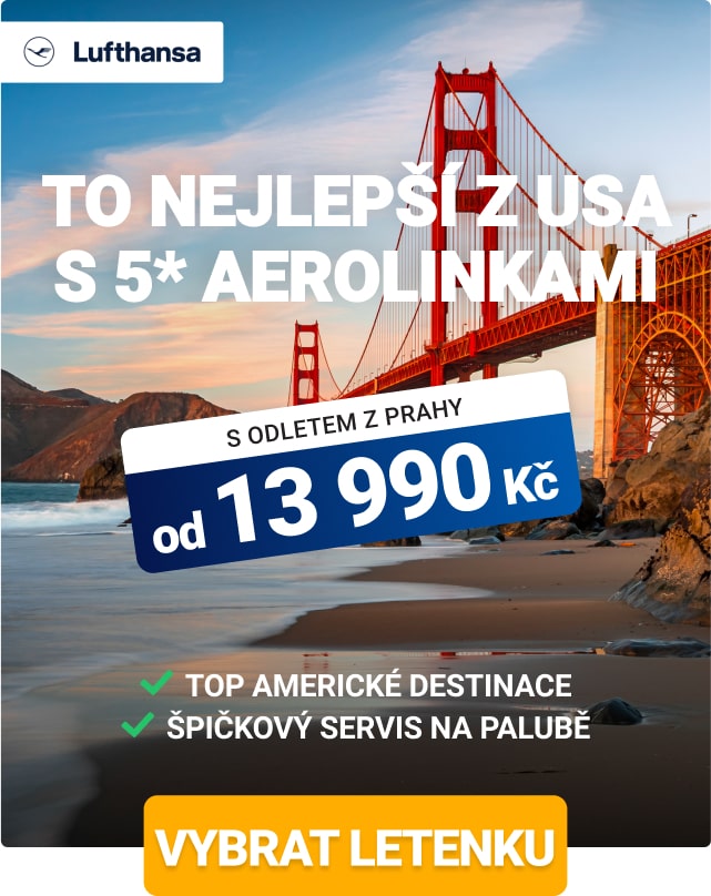 Do USA s 5* aerolinkami Lufthansa
