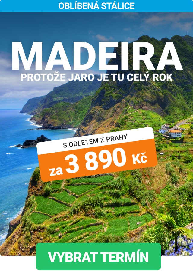 Akční nabídka letenek na Madeiru