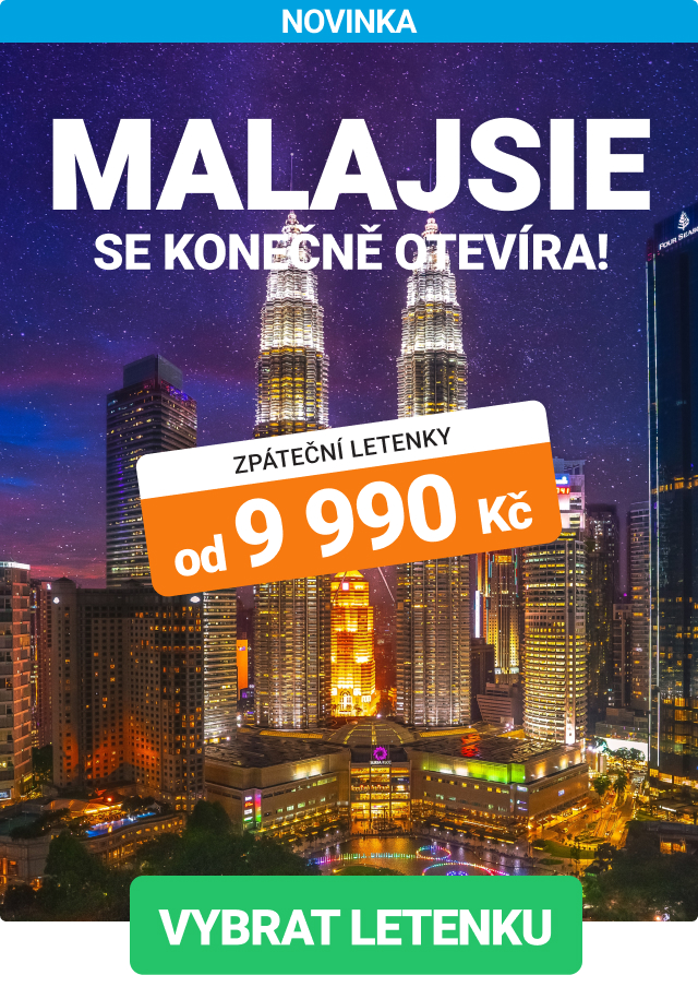Akční letenky do Malajsie