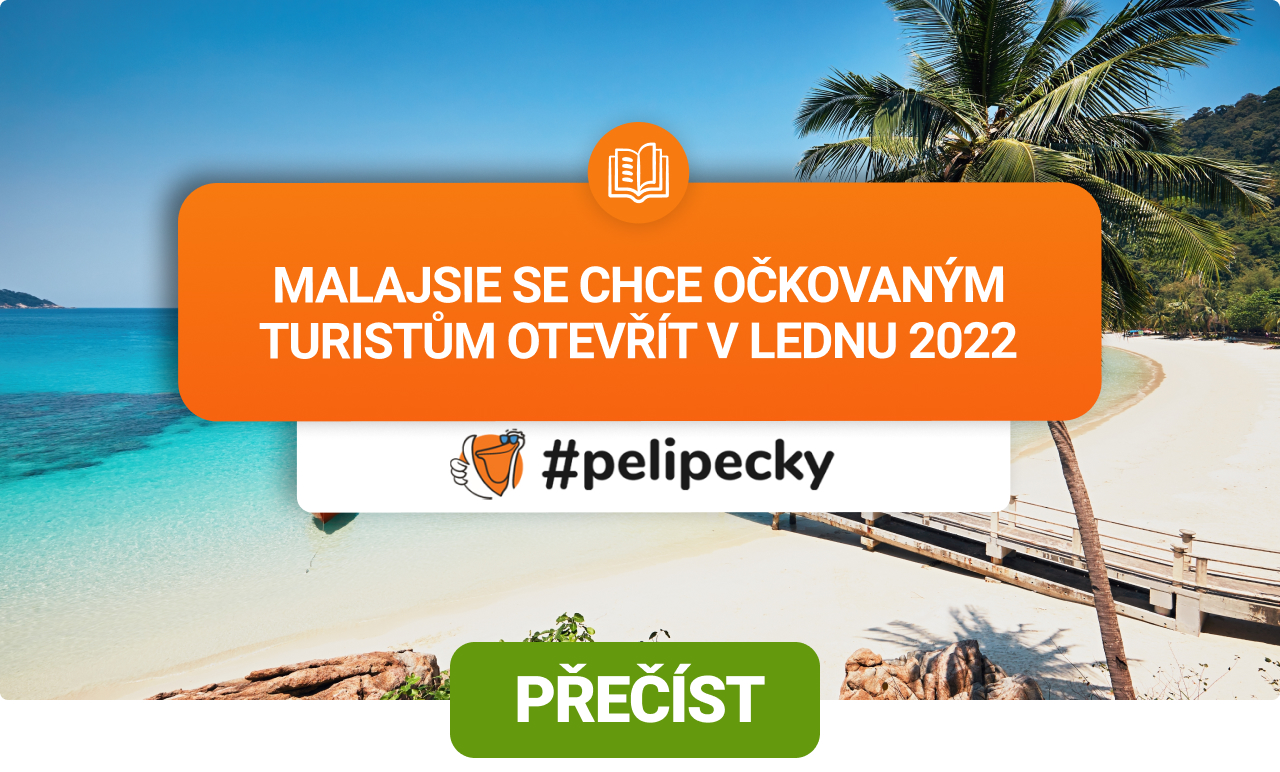 Malajsie se otevře očkovaným turistům