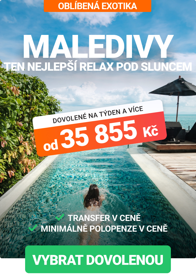 Dovolená na Maledivách