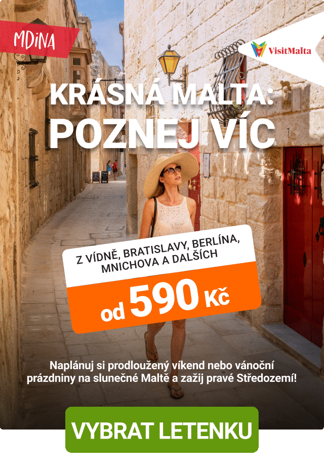 Akční letenky na Maltu