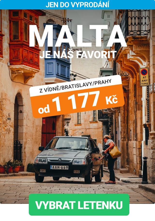 Akční letenky na Maltu