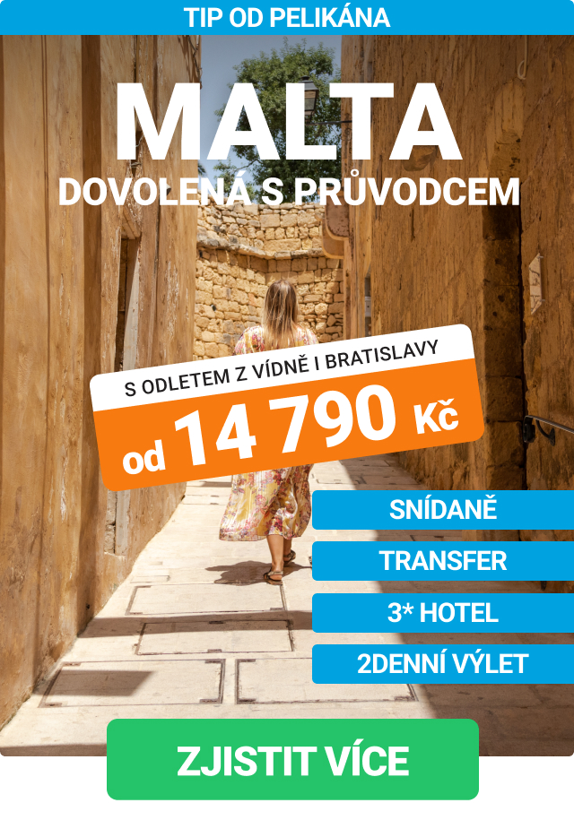 Dovolená na Maltě s průvodcem